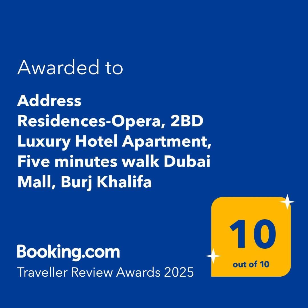 Luxurious In The Address Residences Opera Burj Khalifa Minutes Away From Mall *